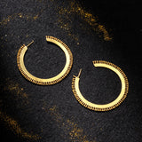 Glittering Gold Earrings Glittering Gold Earrings