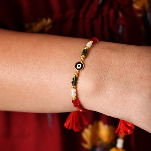 Black Evil Eye Rakhi