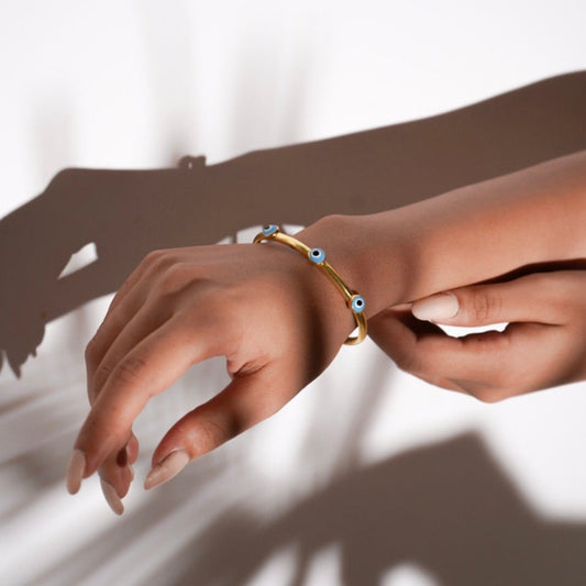 Evil Eye Cuff Bangle