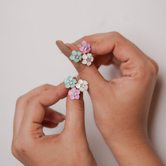 Bloom Petal Studs