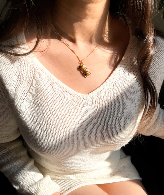 Hourglass Necklace