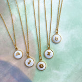 Zodiac Sign with Mother of Pearl Zodiac Sign with Mother of Pearl