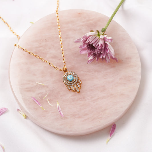 Hamsa Necklace