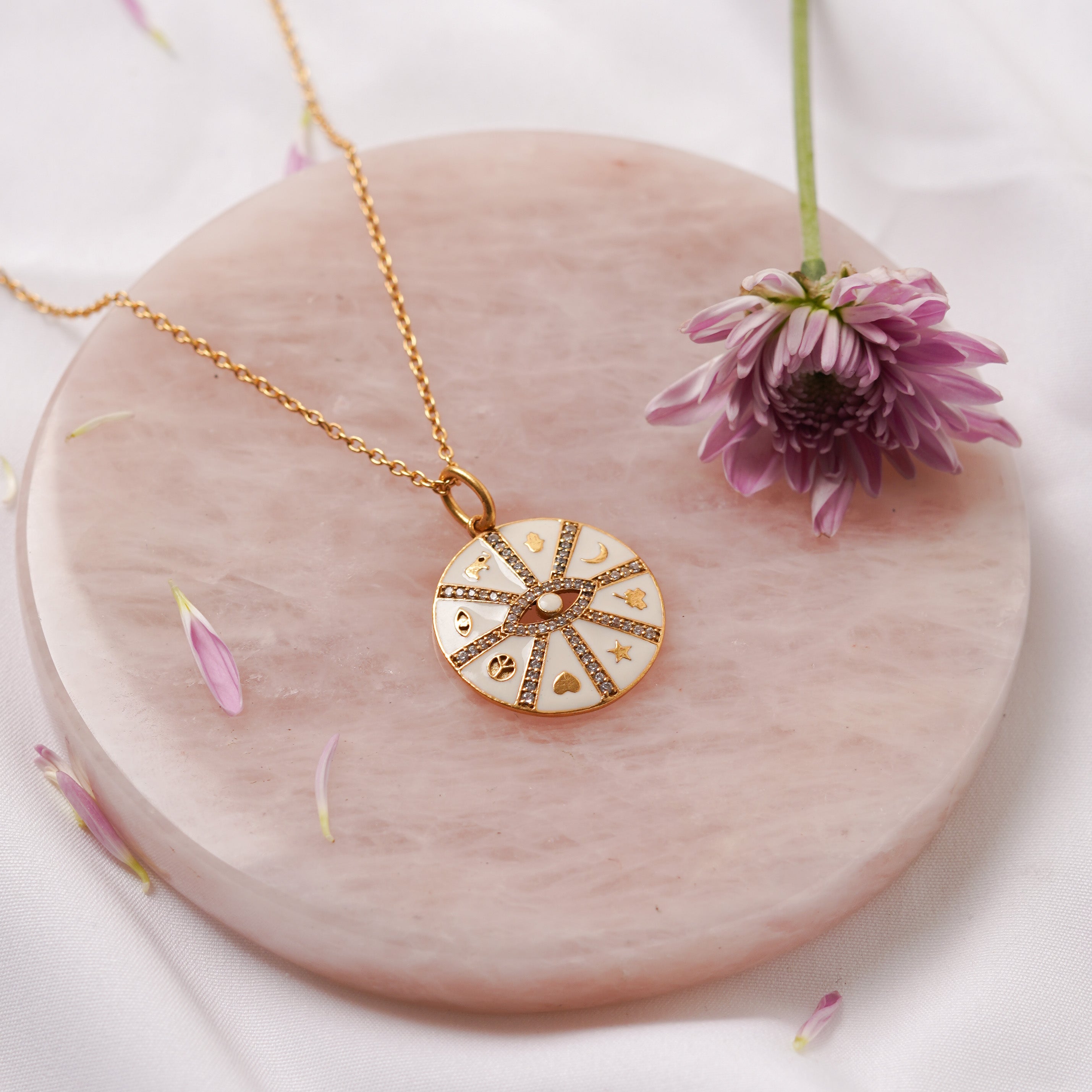 Medallion Chakra Necklace Medallion Chakra Necklace