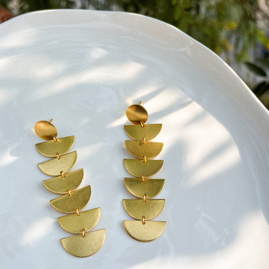 Gold Handmade Earrings