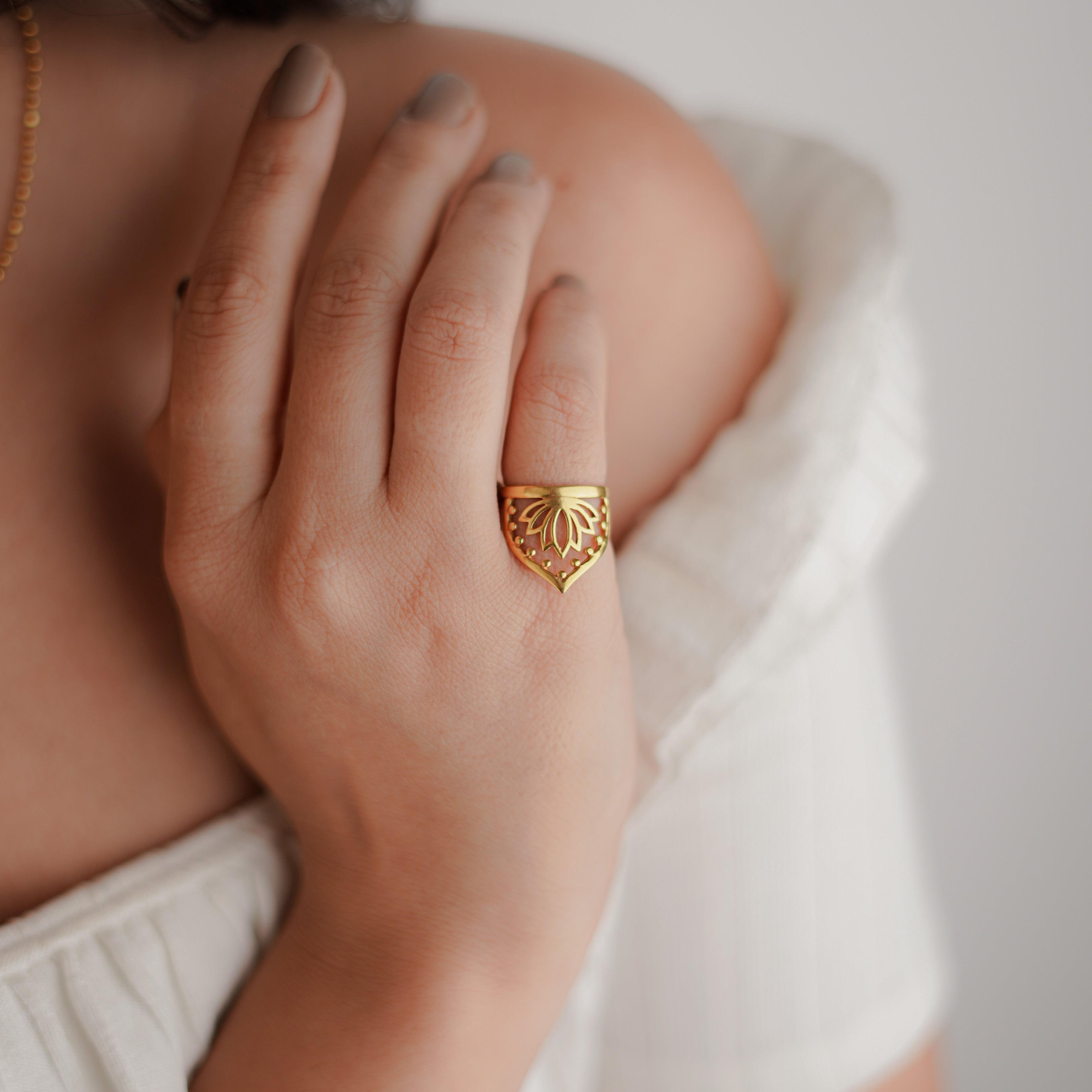 Lotus Flower Ring Lotus Flower Ring