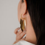 Gold Multi Drop Earrings Gold Multi Drop Earrings