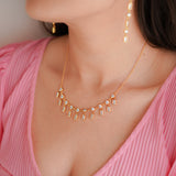 Baguette Necklace Baguette Necklace