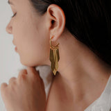 Gold Multi Drop Earrings Gold Multi Drop Earrings