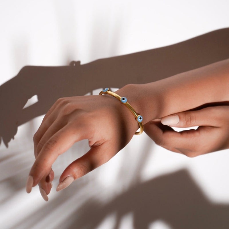 Evil Eye Cuff Bangle