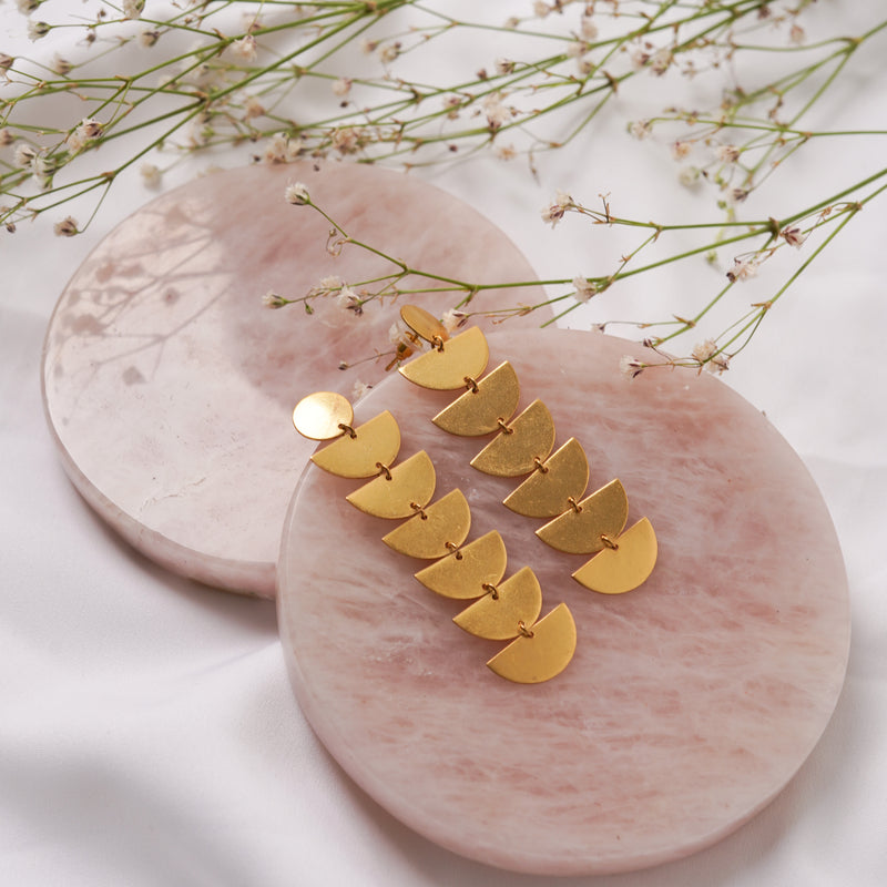 Gold Handmade Earrings