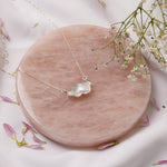 92.5 Sterling Silver Cloud Necklace